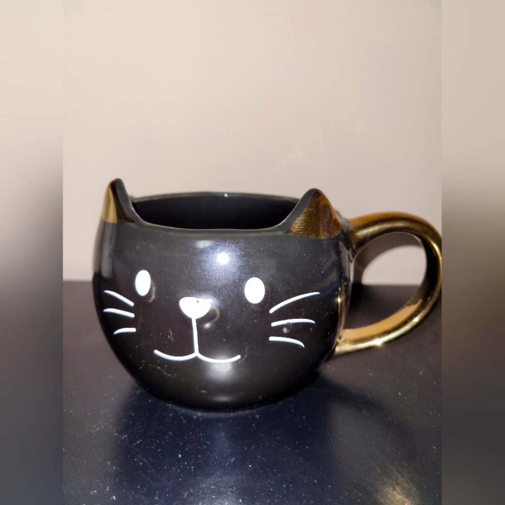 Cute Black Cat Mug